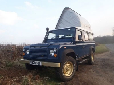 land rover camper hire